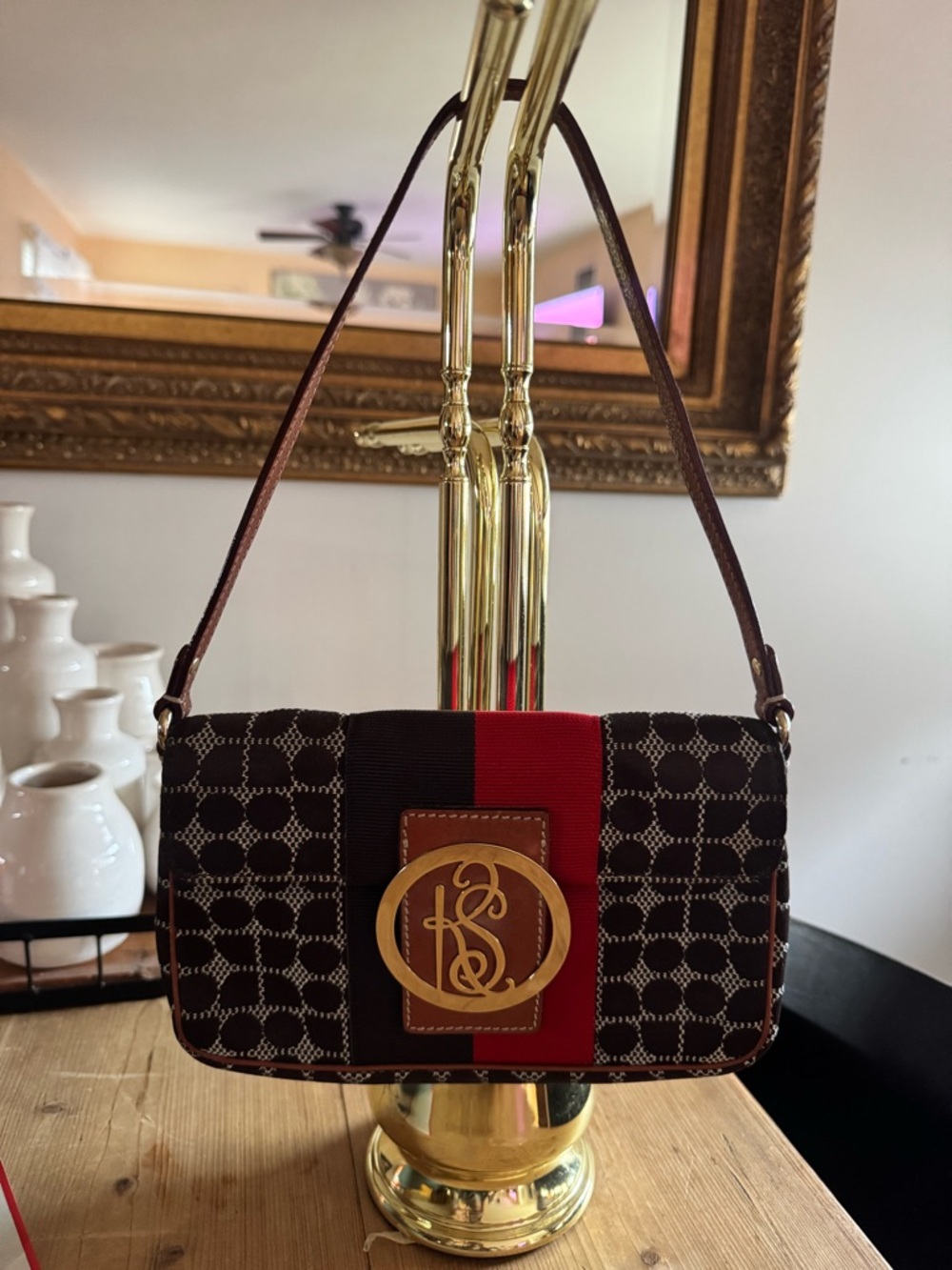Kate Spade 1990’s Dot Noel  Shoulder Bag